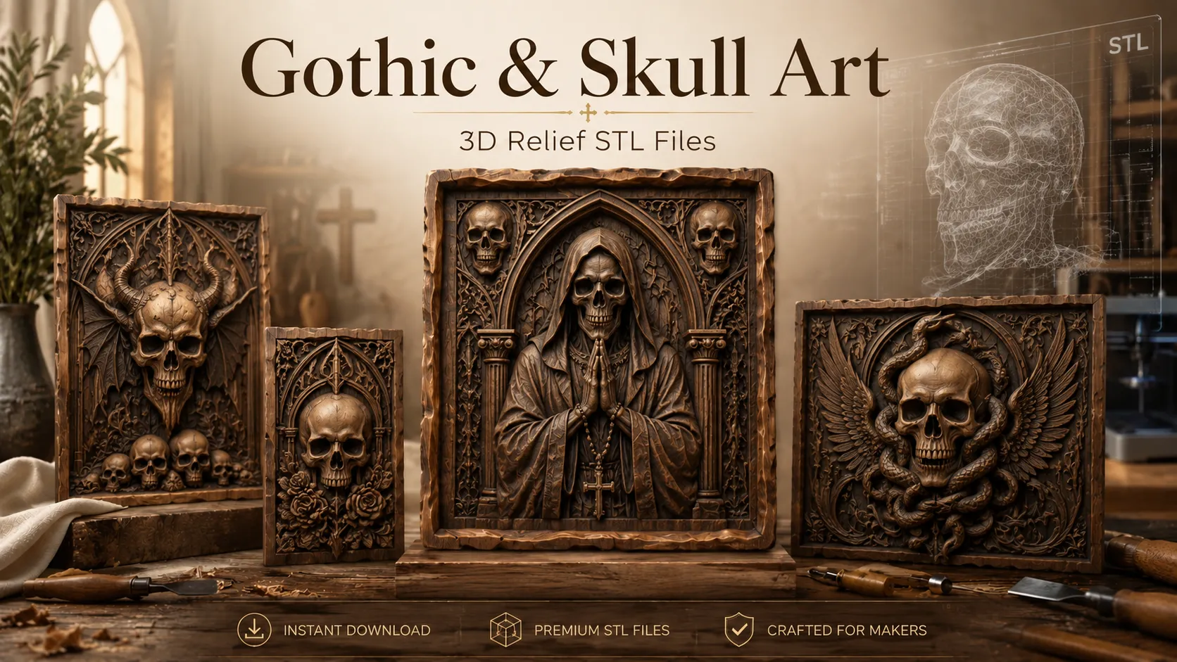 Gothic & Skull Art