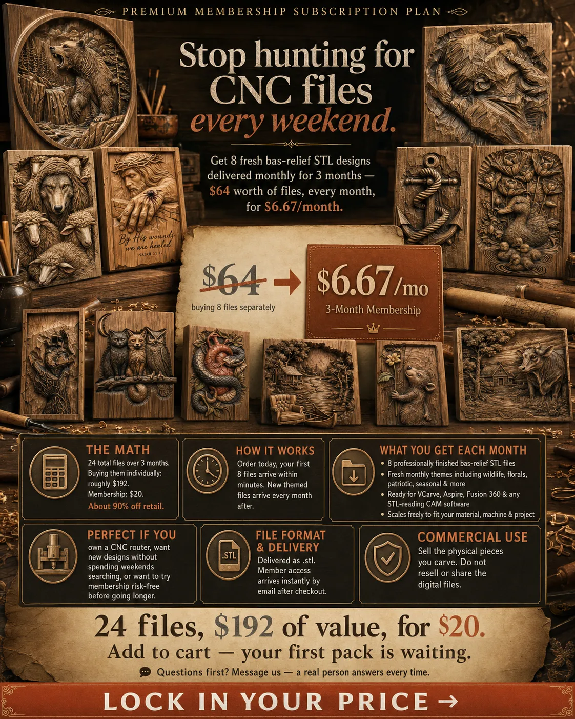 Premium Membership poster