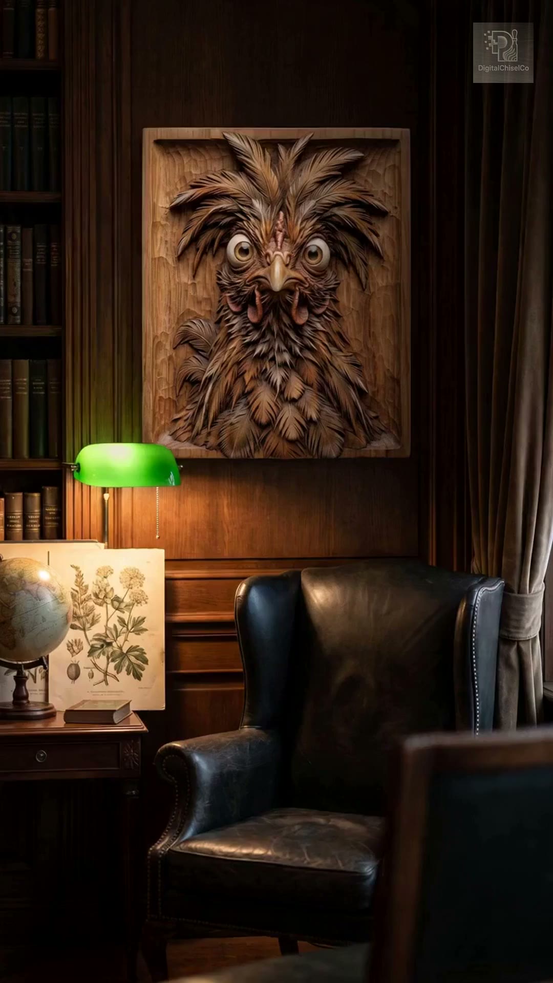 Crazy Rooster: One Frame