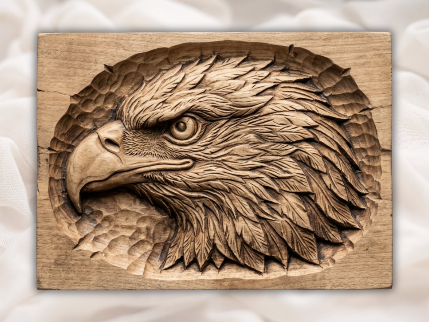Bald Eagle 3D Relief Wall Art view 2