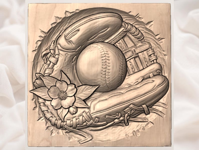 Baseball STL view 3
