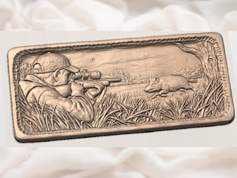 Boar Hunt STL view 2