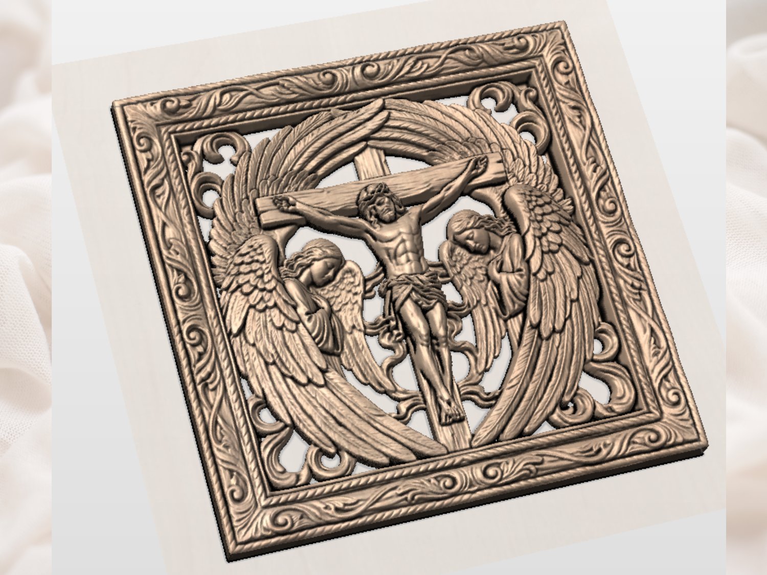 CNC Jesus Cross view 2