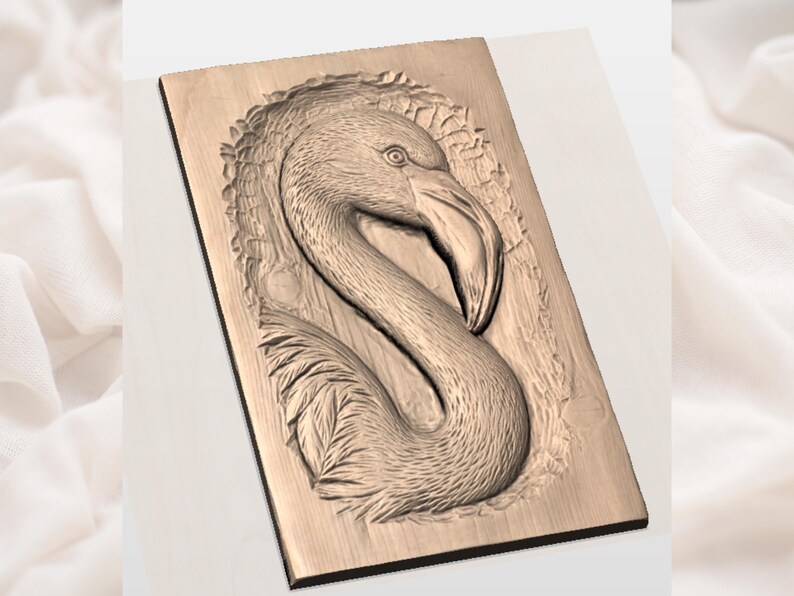 Flamingo STL view 2