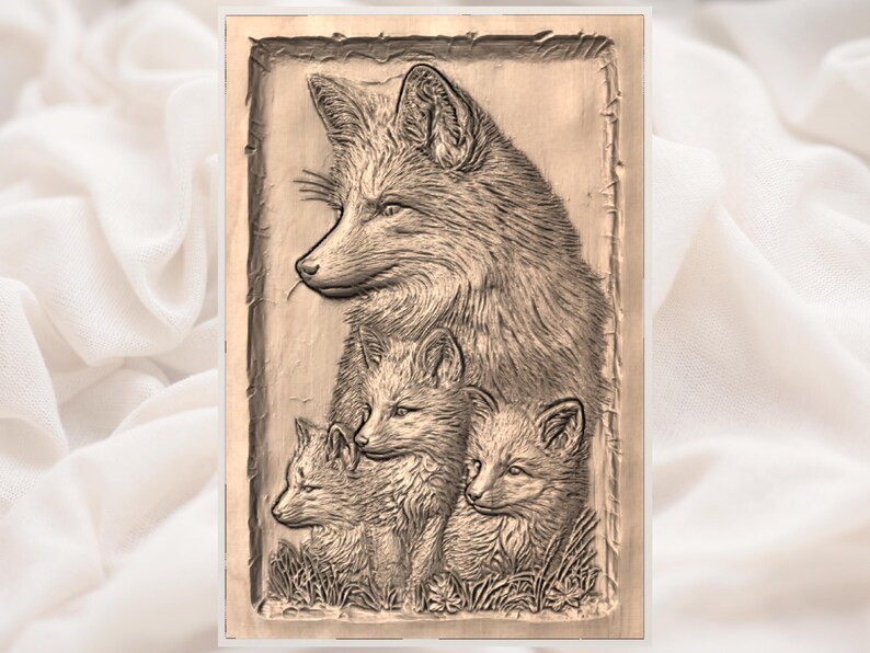 Fox Family Relief STL view 2
