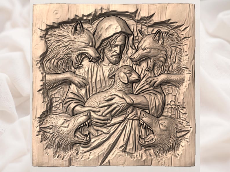 Good Shepherd STL view 3