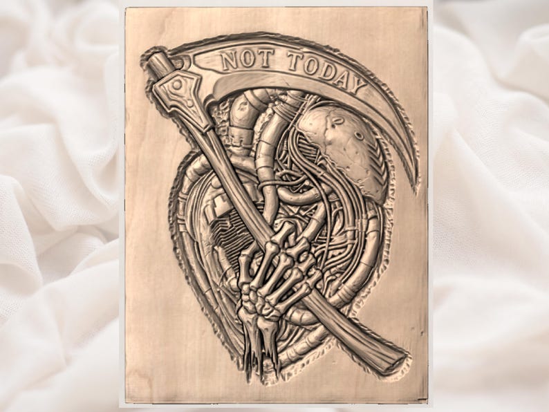 Grim Reaper STL view 2