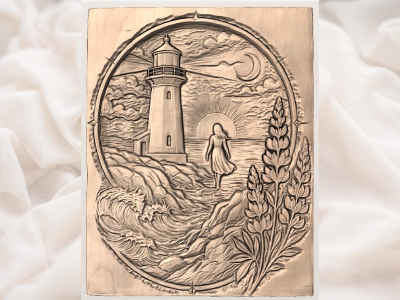 Lighthouse STL view 2