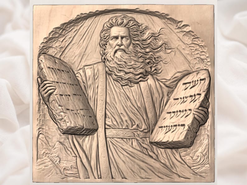 Ten Commandments STL view 3