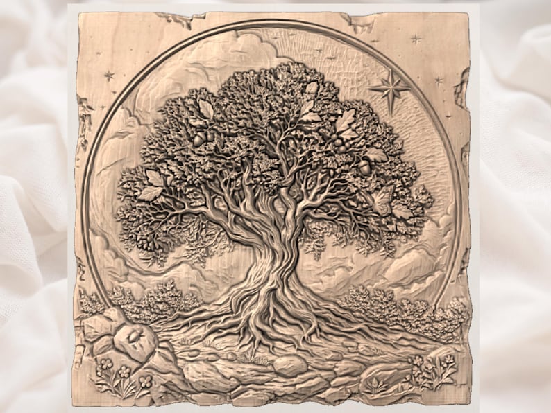 Tree Of Life STL view 3
