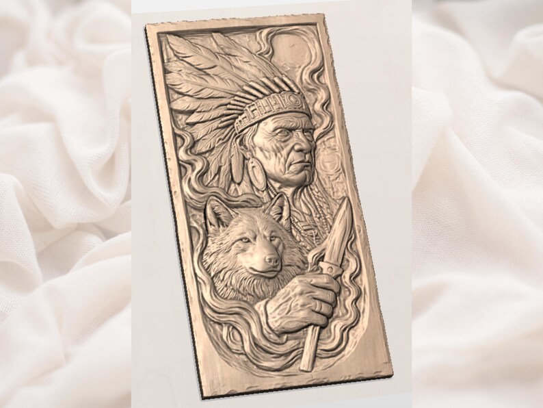 Tribal Chief STL view 2