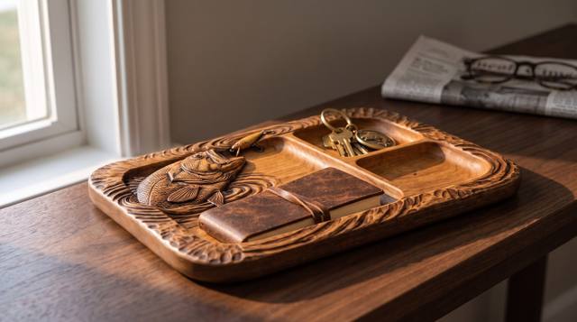 How to Make a CNC Valet Tray, and the Serving Tray That Comes Next