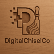 DigitalChiselCo Gift Card — $10 bas-relief STL file for CNC router, laser engraver & 3D printing