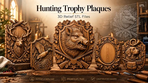 Hunting Trophy Plaques