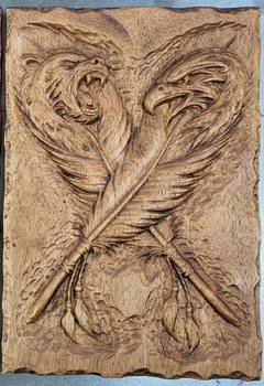Jeff Miller's carving, photo 2
