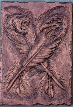 Jeff Miller's carving, photo 3