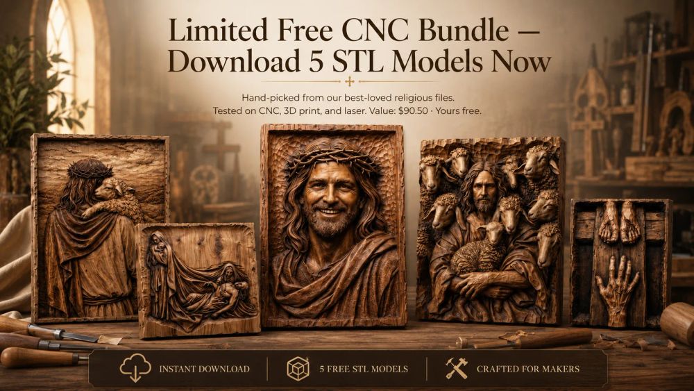 Free STL files pack