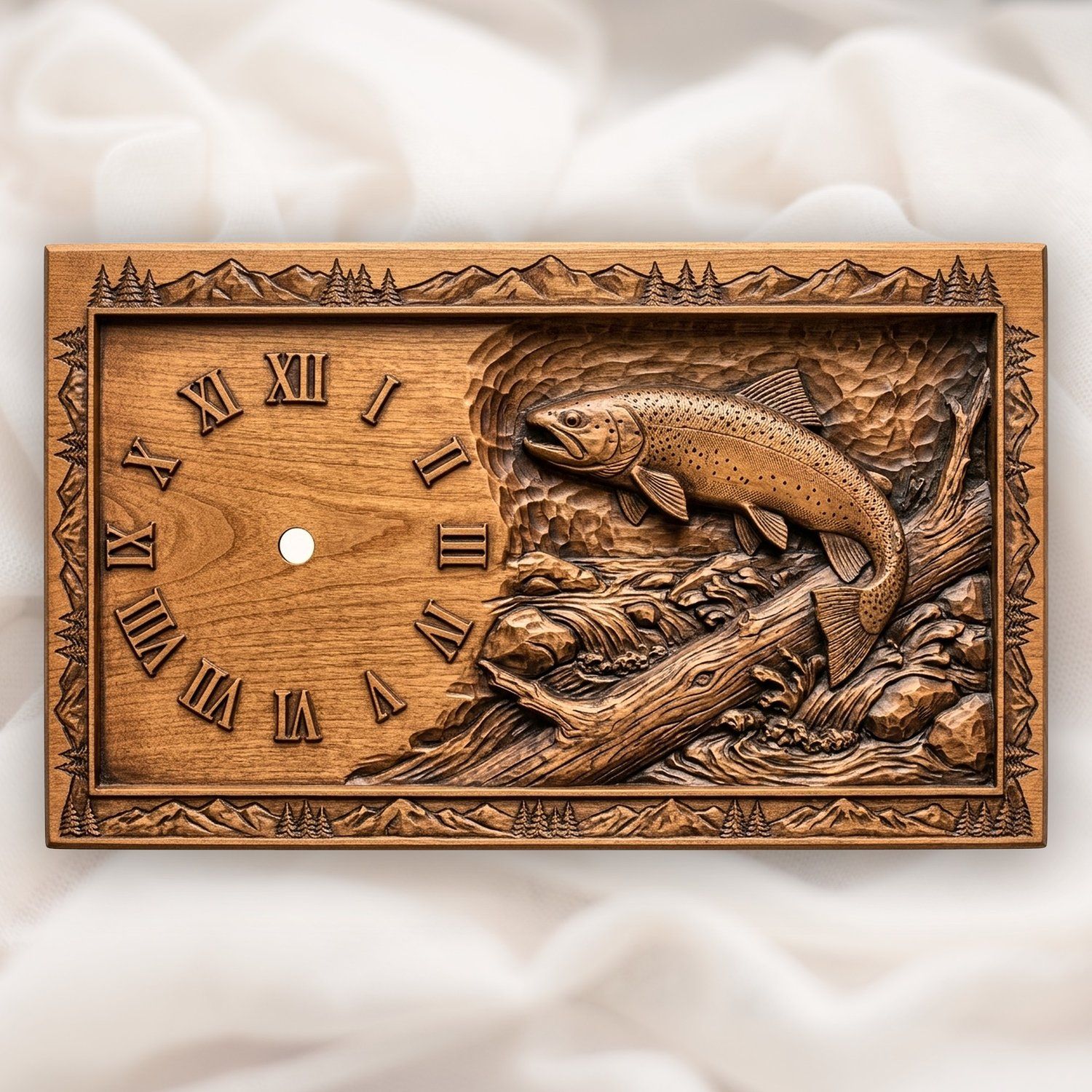 Fishing Clock Mega Bundle 11 CNC Relief STL bas-relief STL — view 16