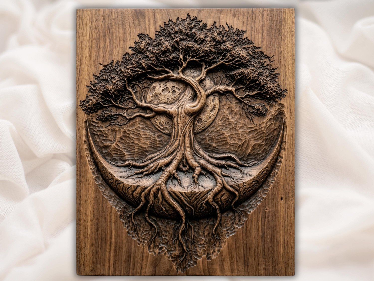 16 Tree of Life Mega Bundle CNC Relief STL bas-relief STL — view 13