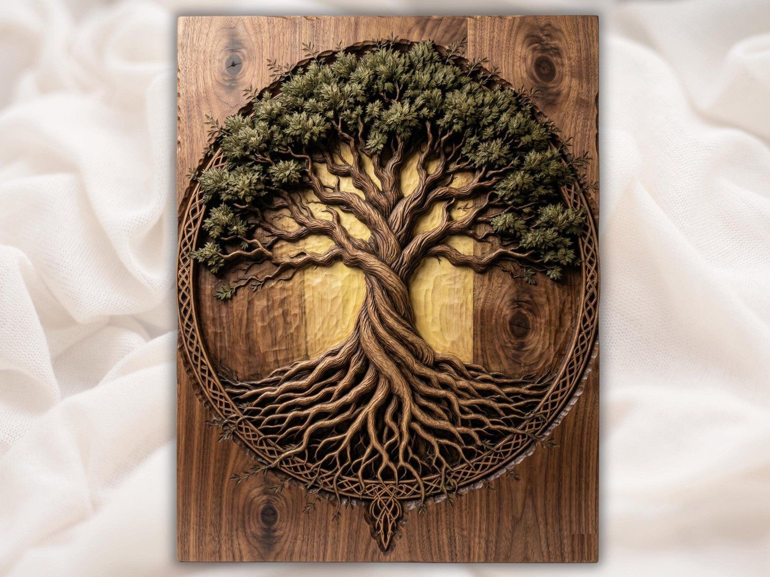 16 Tree of Life Mega Bundle CNC Relief STL bas-relief STL — view 17
