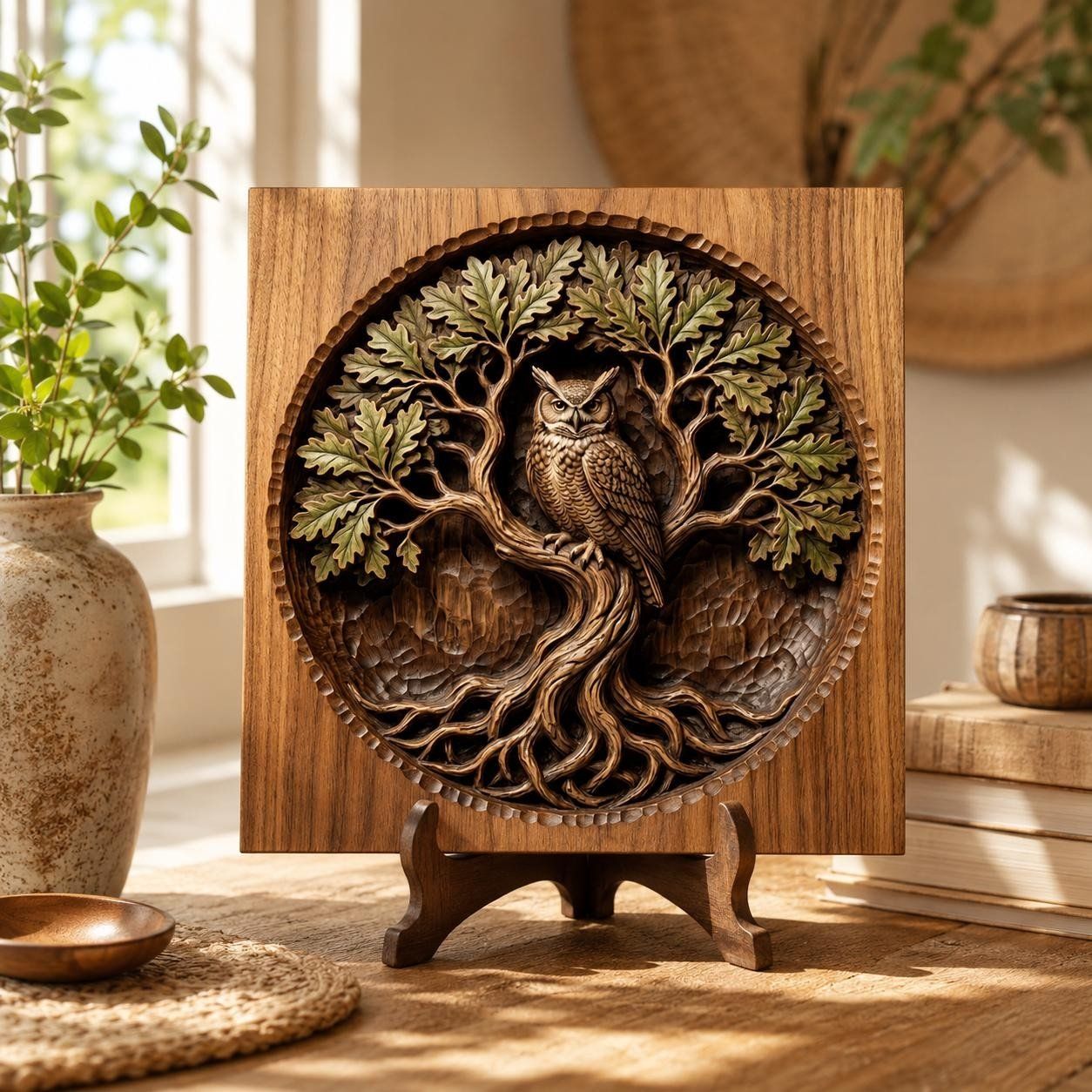 16 Tree of Life Mega Bundle CNC Relief STL bas-relief STL — view 4