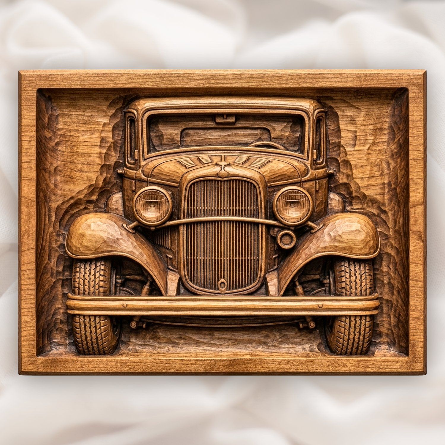 1932 Ford Classic Hot Rod CNC Relief STL bas-relief STL design