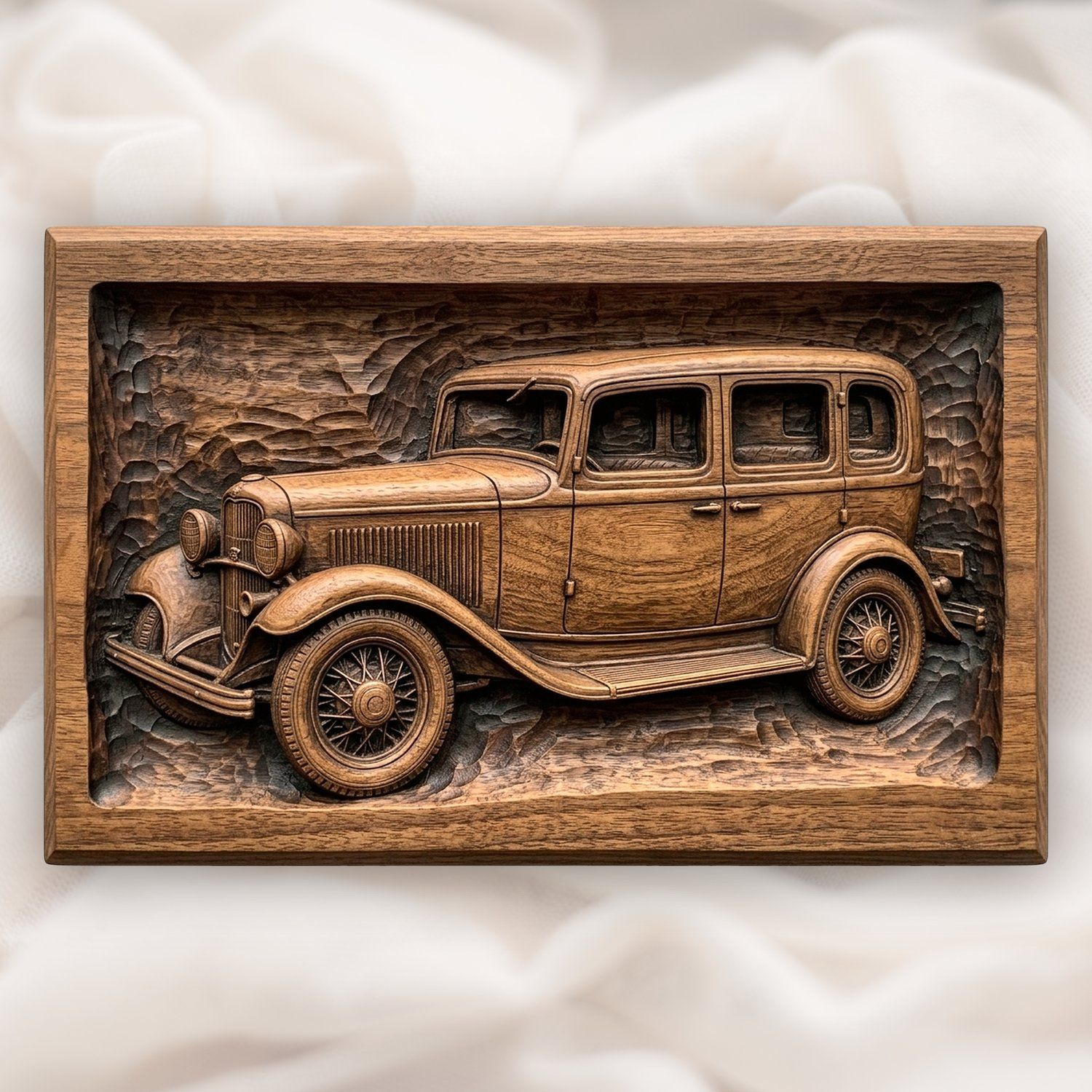 1932 Ford Fordor Sedan CNC Relief STL bas-relief STL design