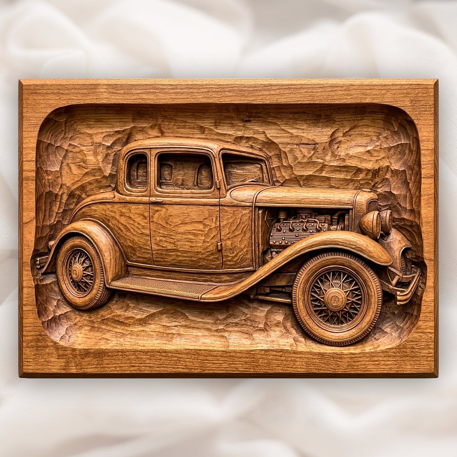 1932 Ford Sedan Hot Rod CNC Relief STL bas-relief STL design