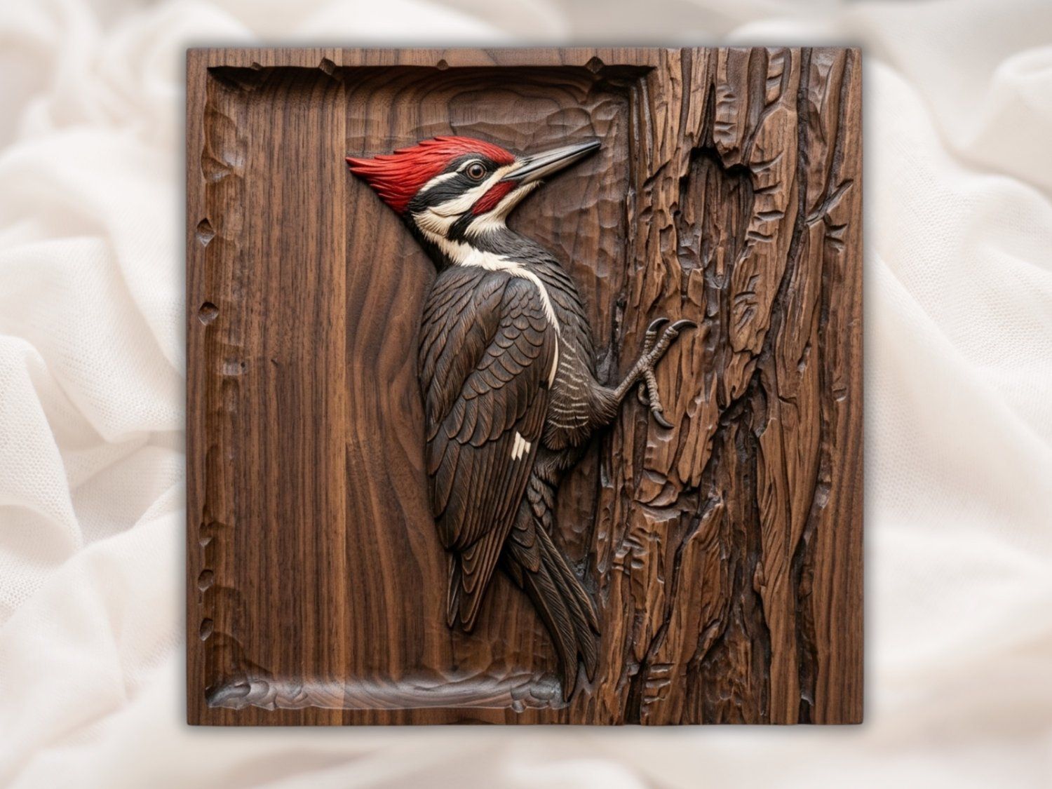 9 Wilderness Wildlife CNC Relief STL bas-relief STL — view 10