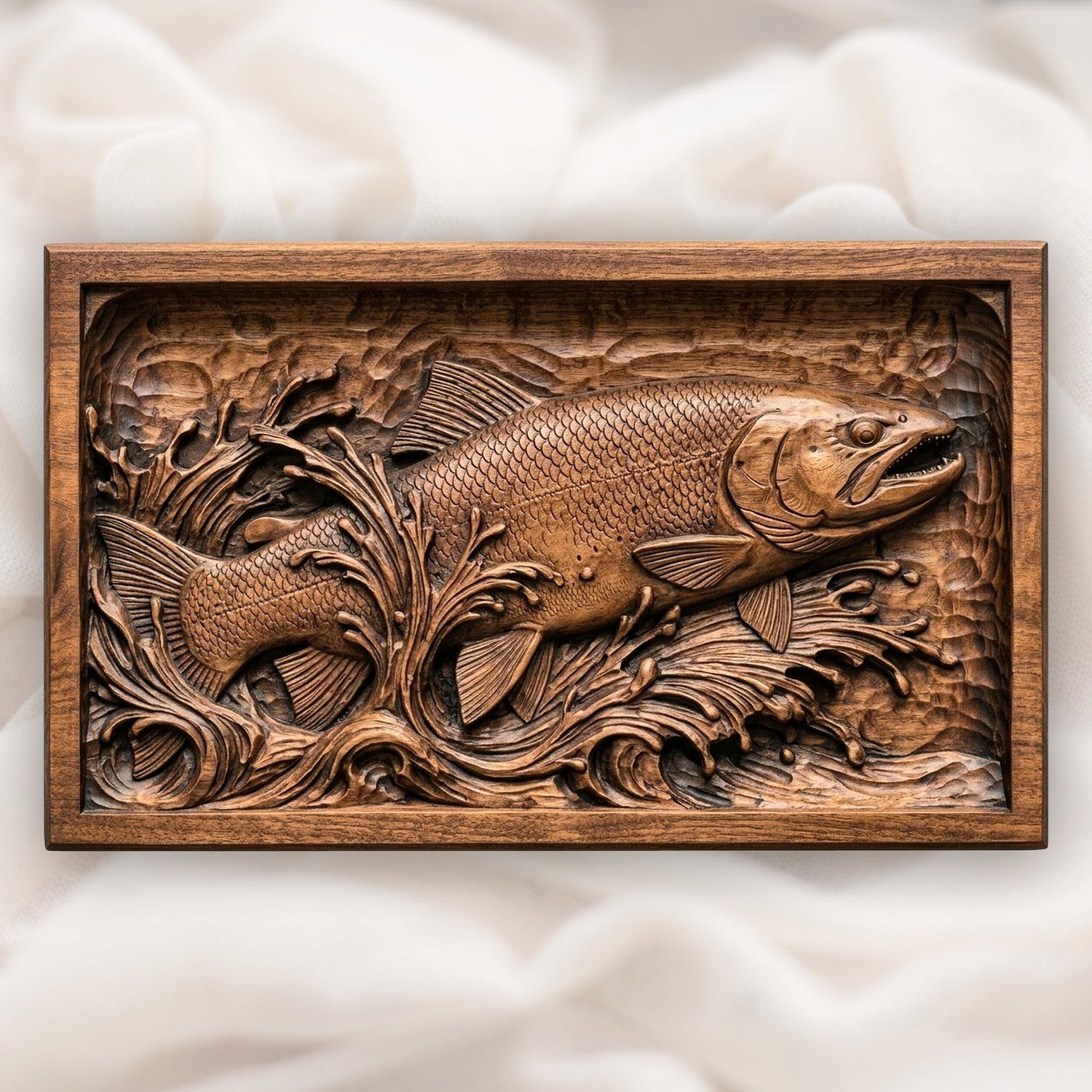 Angler Fishing Mega Bundle CNC Relief STL bas-relief STL — view 13