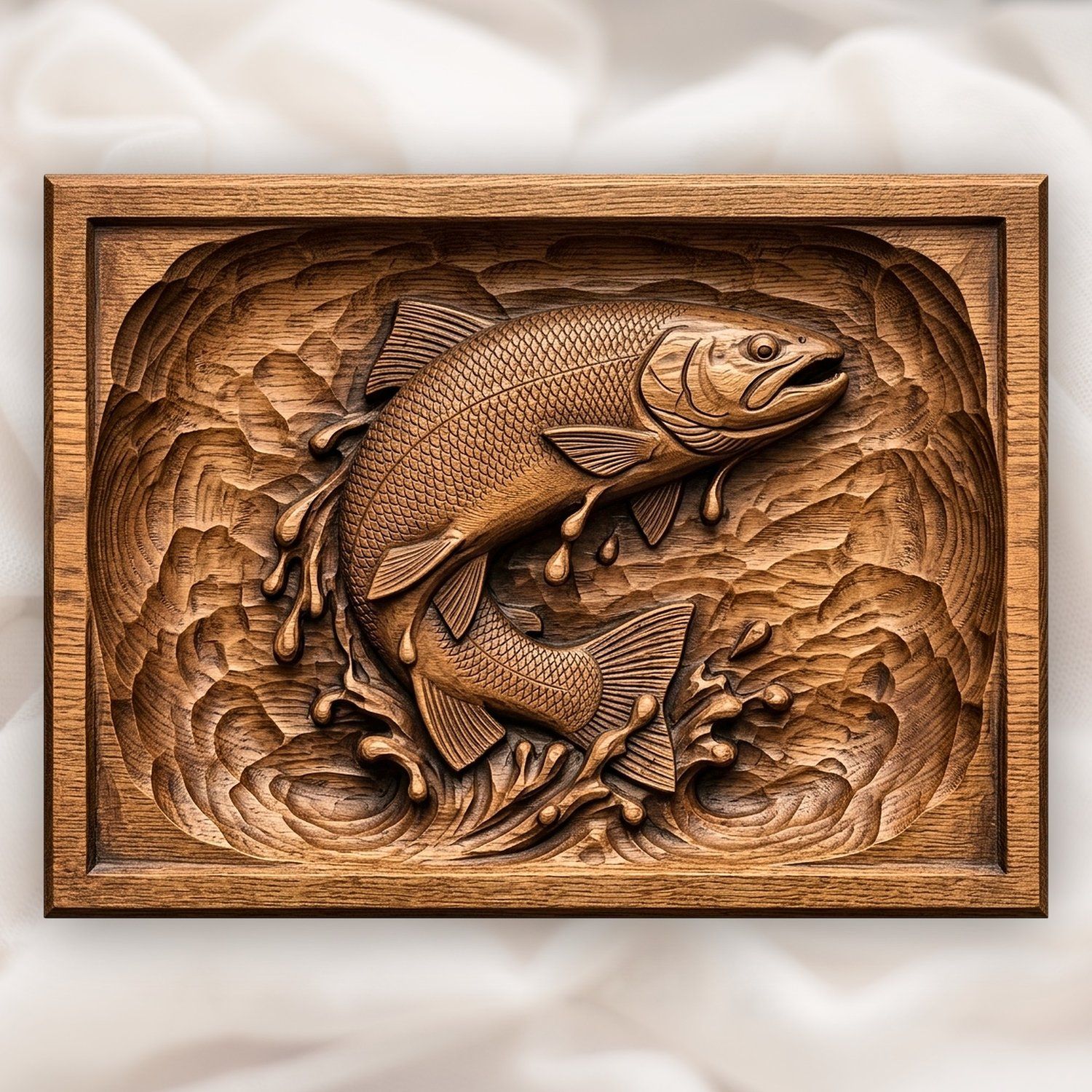 Angler Fishing Mega Bundle CNC Relief STL bas-relief STL — view 15