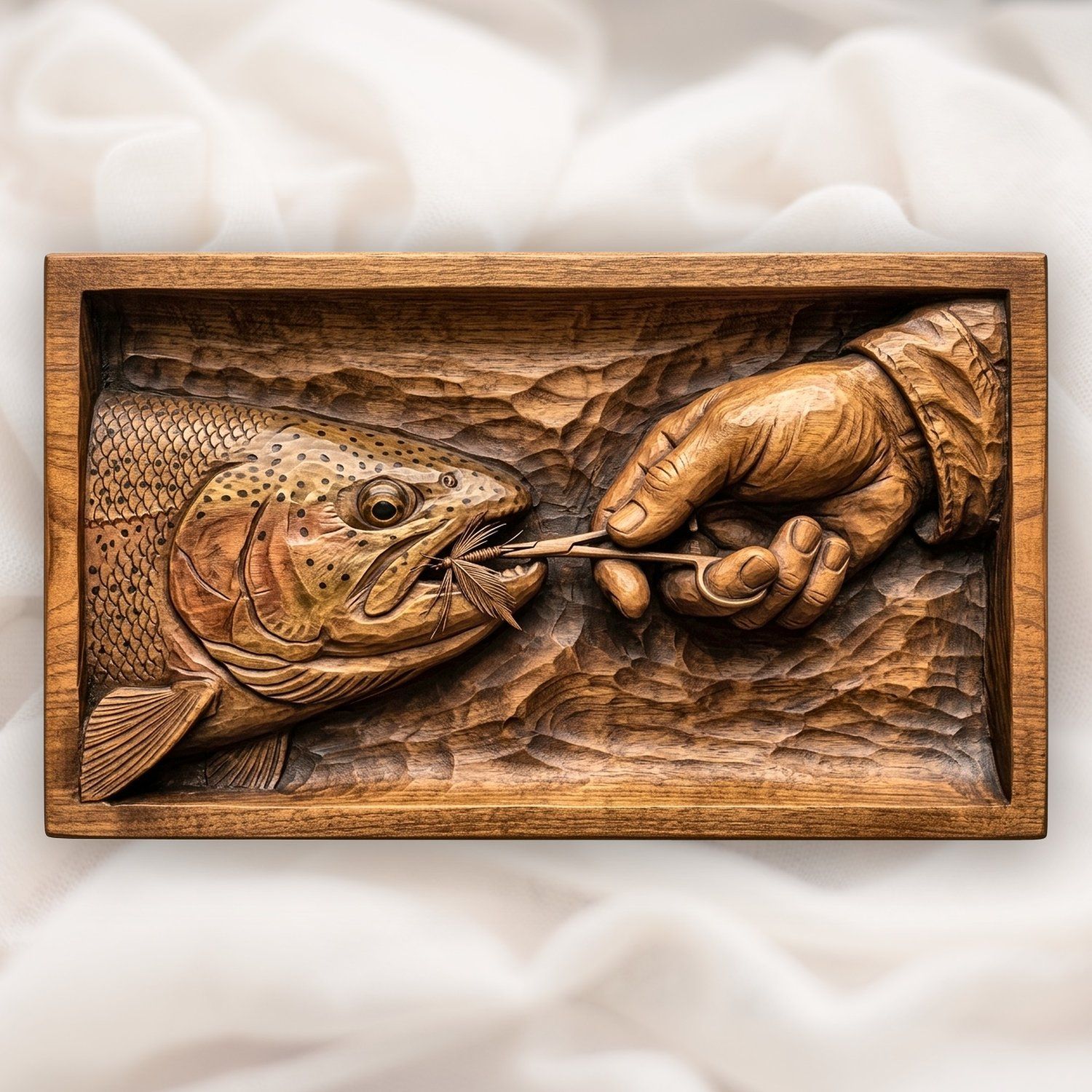 Angler Fishing Mega Bundle CNC Relief STL bas-relief STL — view 4