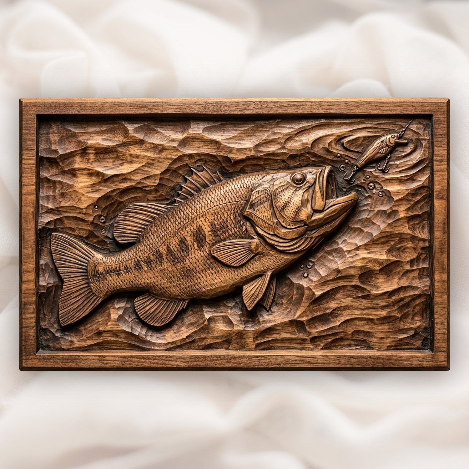 Angler Fishing Mega Bundle CNC Relief STL bas-relief STL — view 8