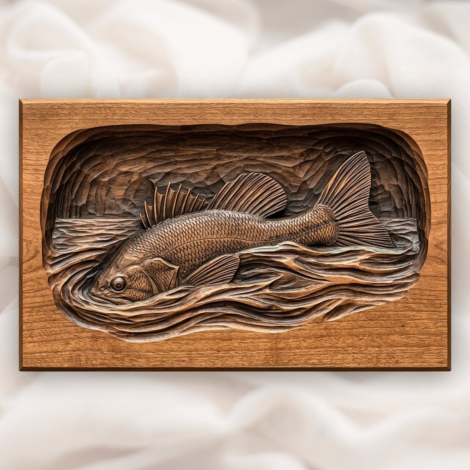 Angler Fishing Mega Bundle CNC Relief STL bas-relief STL — view 9