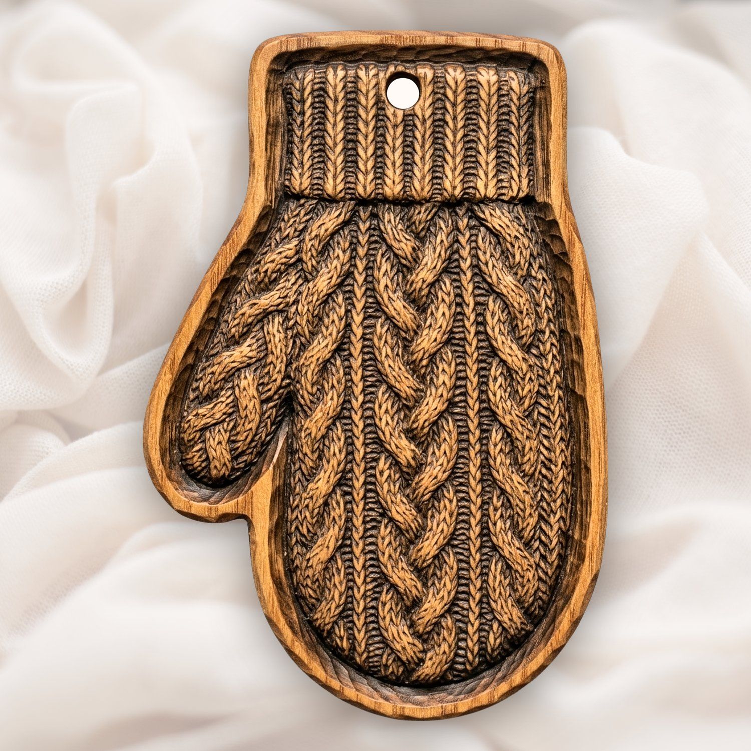Christmas Ornament CNC Relief STL bas-relief STL — view 2