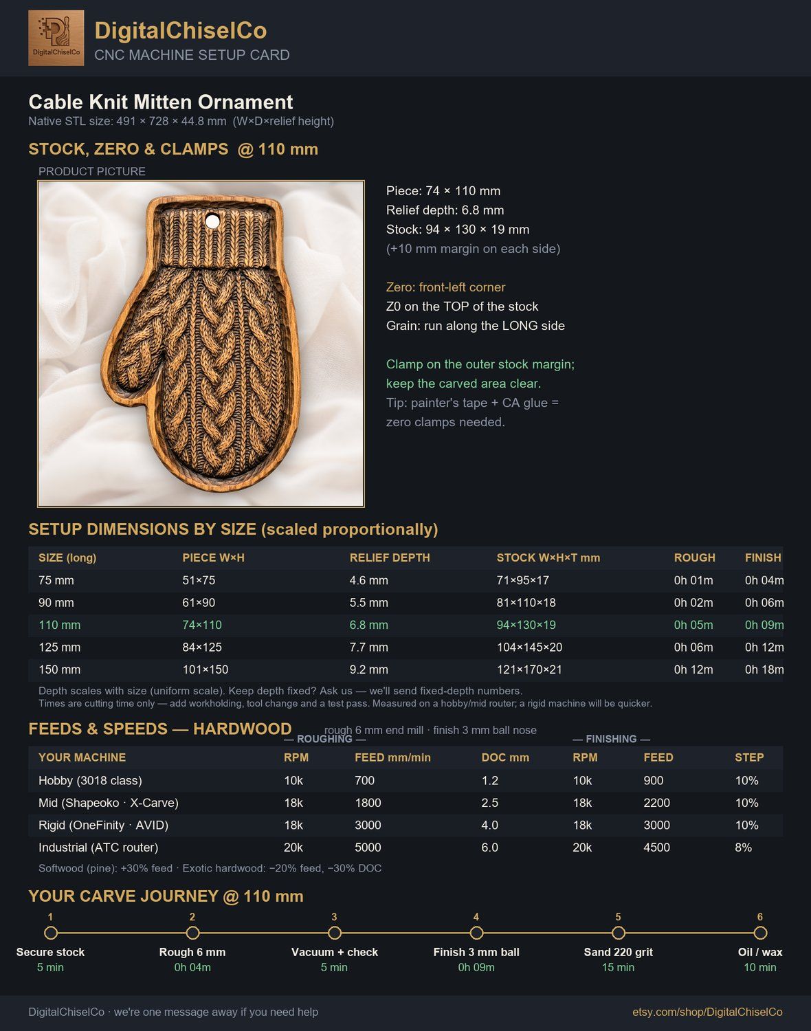 Christmas Ornament CNC Relief STL bas-relief STL — view 11