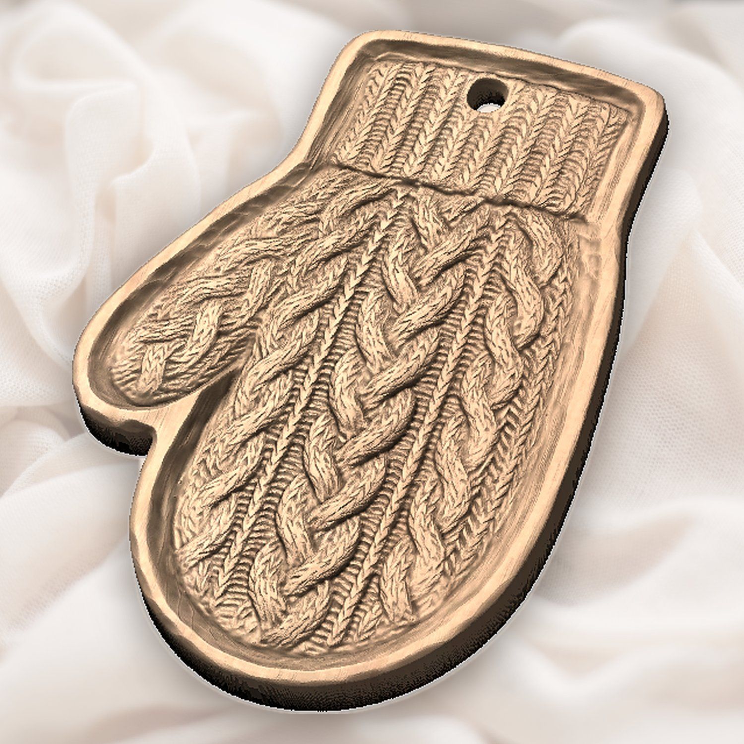 Christmas Ornament CNC Relief STL bas-relief STL — view 4