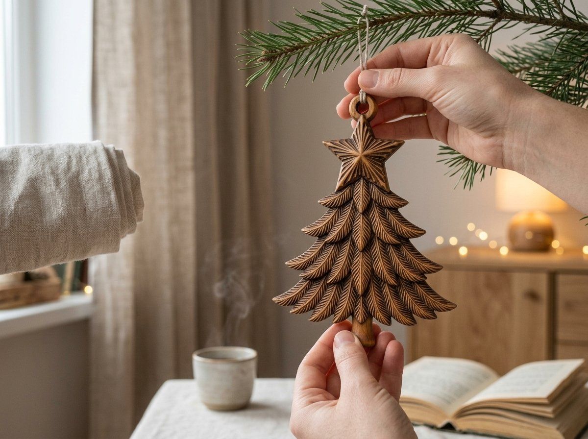Christmas Tree Star Ornament CNC Relief STL bas-relief STL design