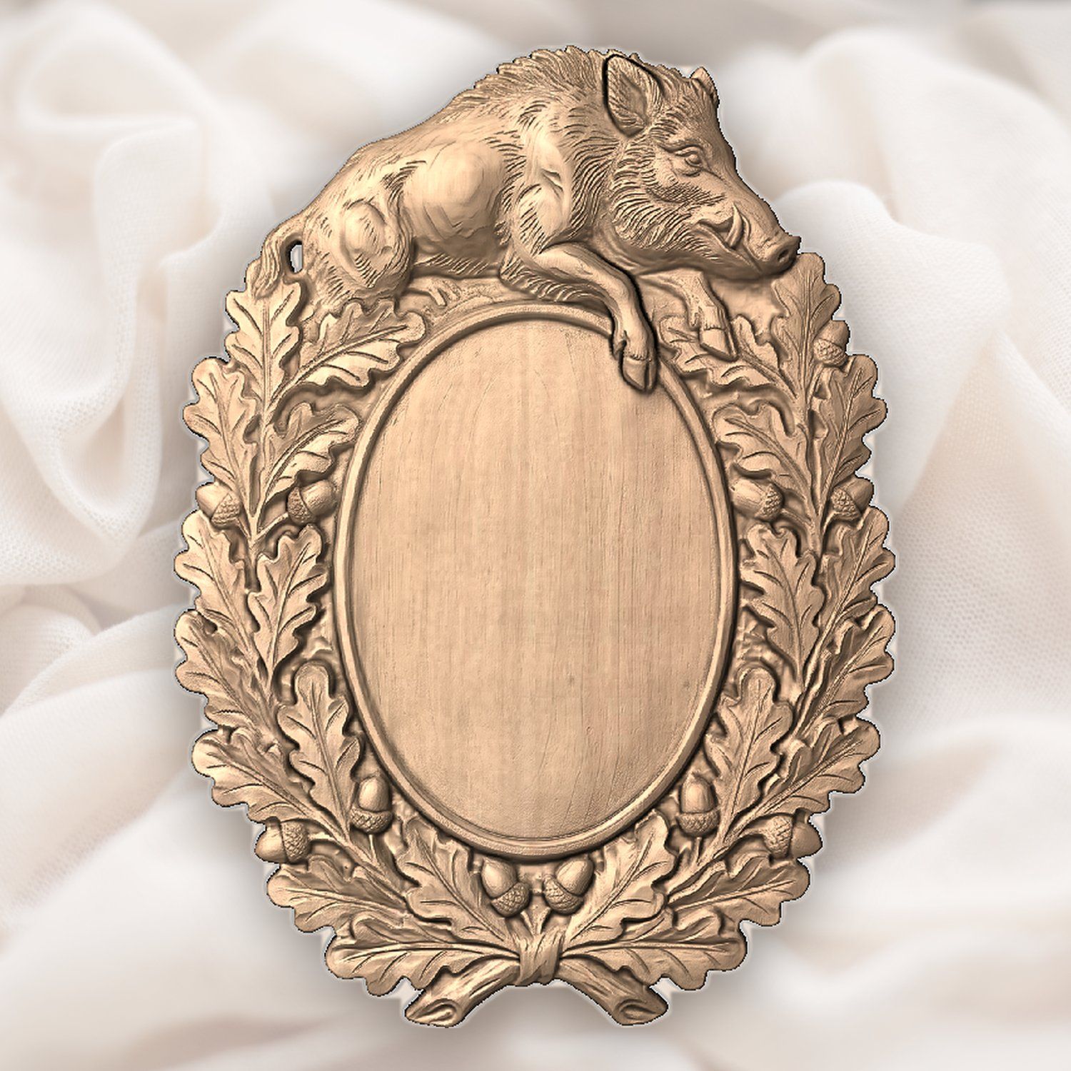 Cowboy Bucking Horse Trophy Shield CNC Relief STL bas-relief STL — view 4