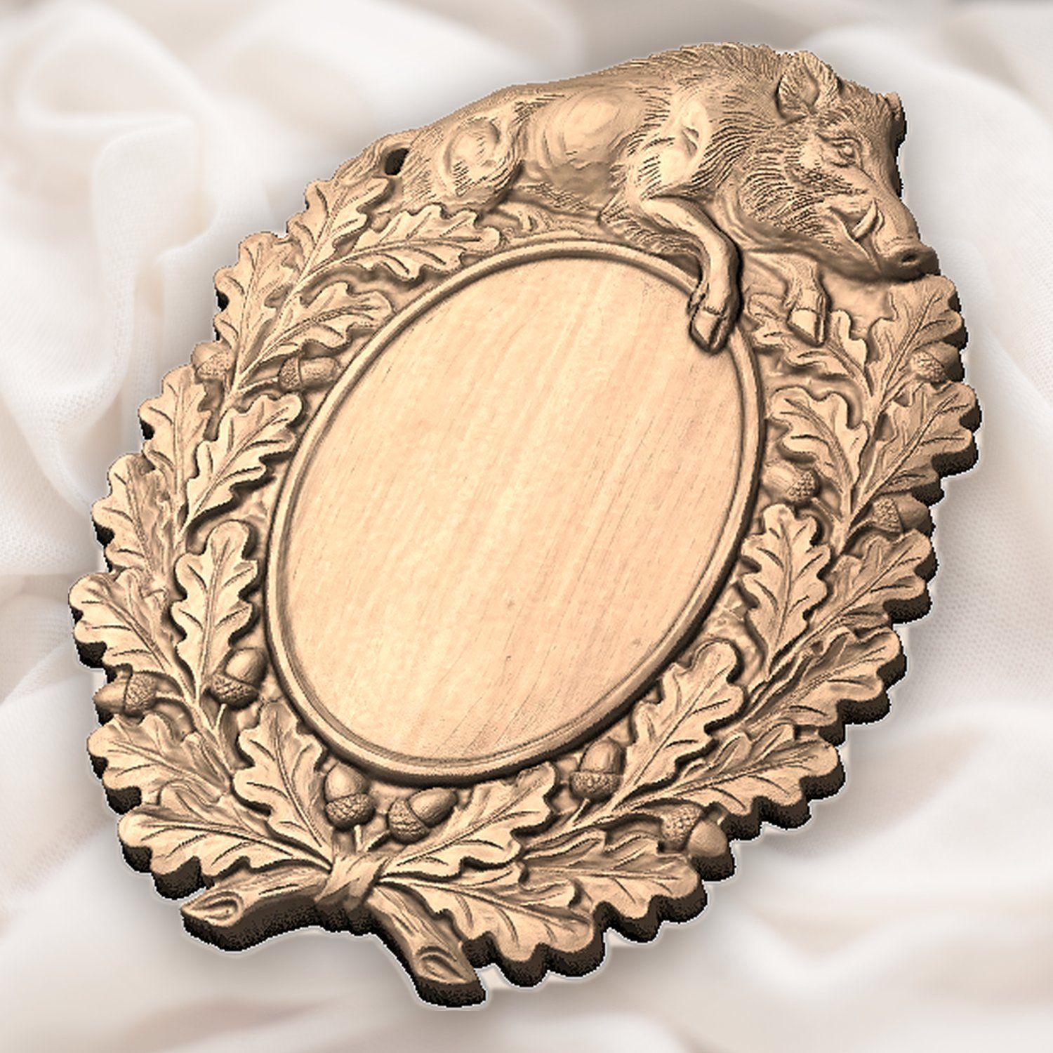 Cowboy Bucking Horse Trophy Shield CNC Relief STL bas-relief STL — view 5