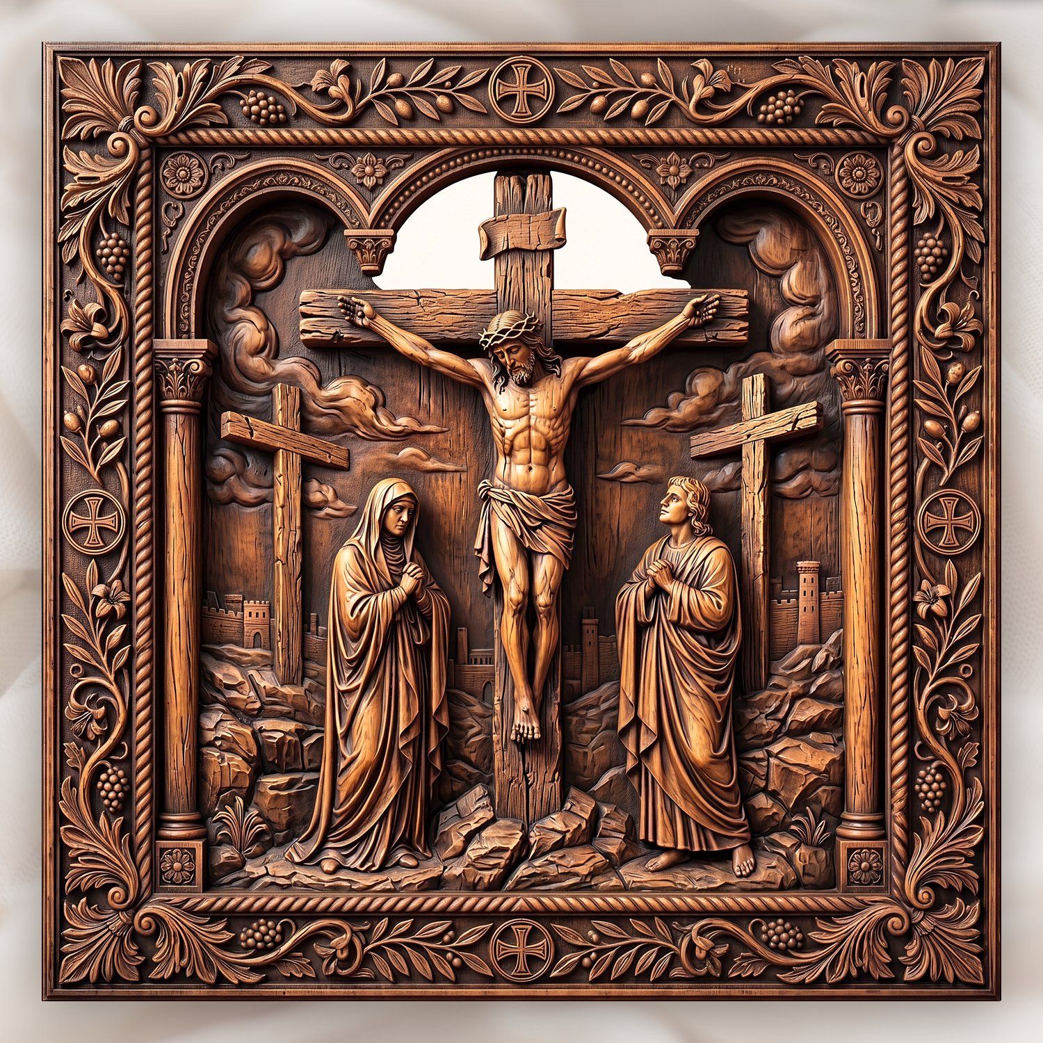 Jesus Dies on the Cross STL