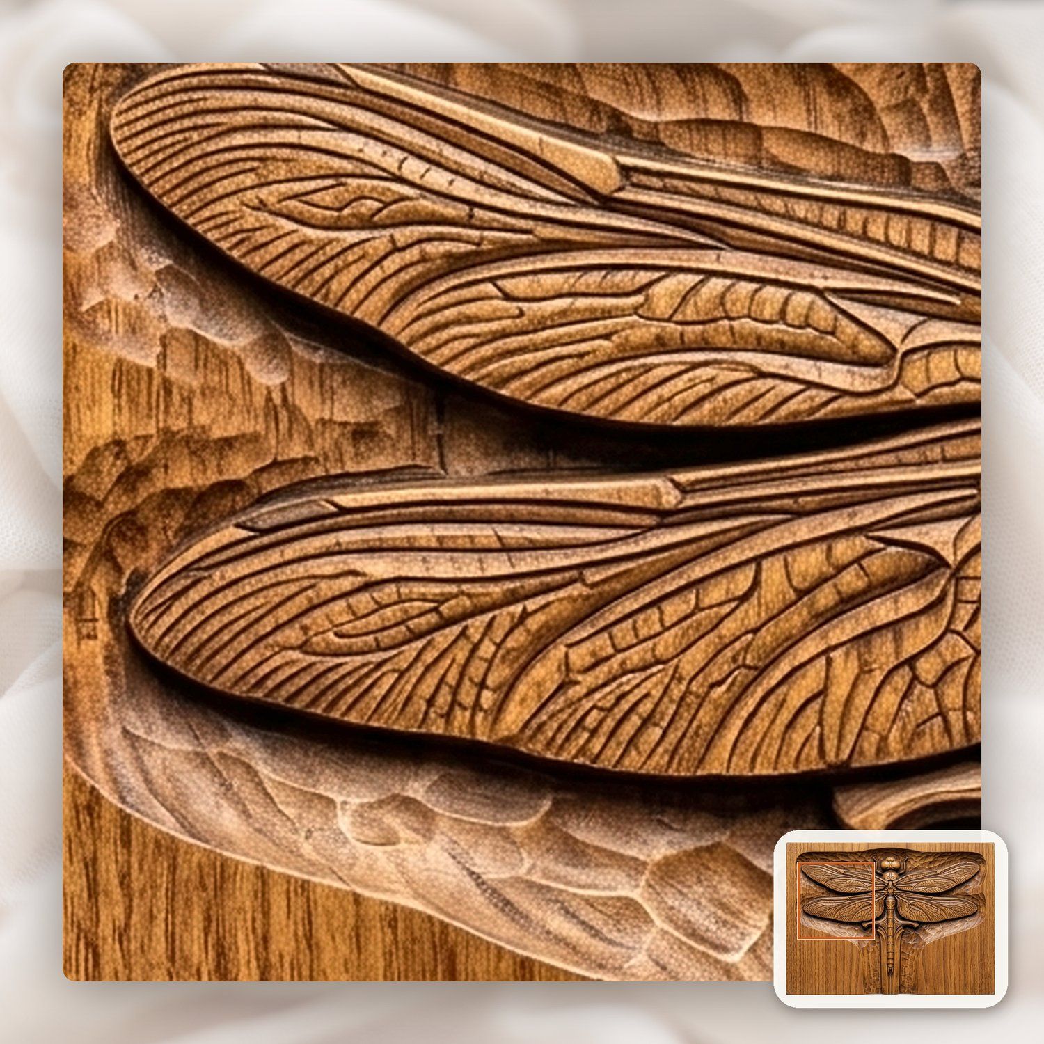 Dragonfly Sword Fantasy CNC Relief STL bas-relief STL — view 12