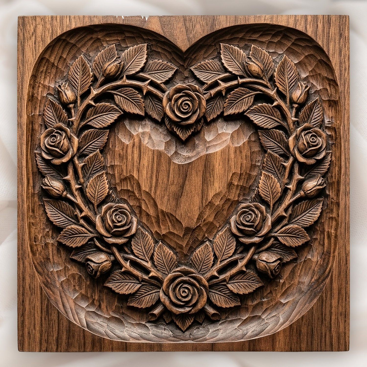 Floral Garden 11 Design CNC Relief STL bas-relief STL — view 6