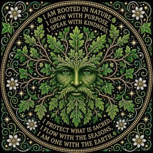 Green Man Forest Spirit Wisdom CNC Relief STL bas-relief STL — view 13