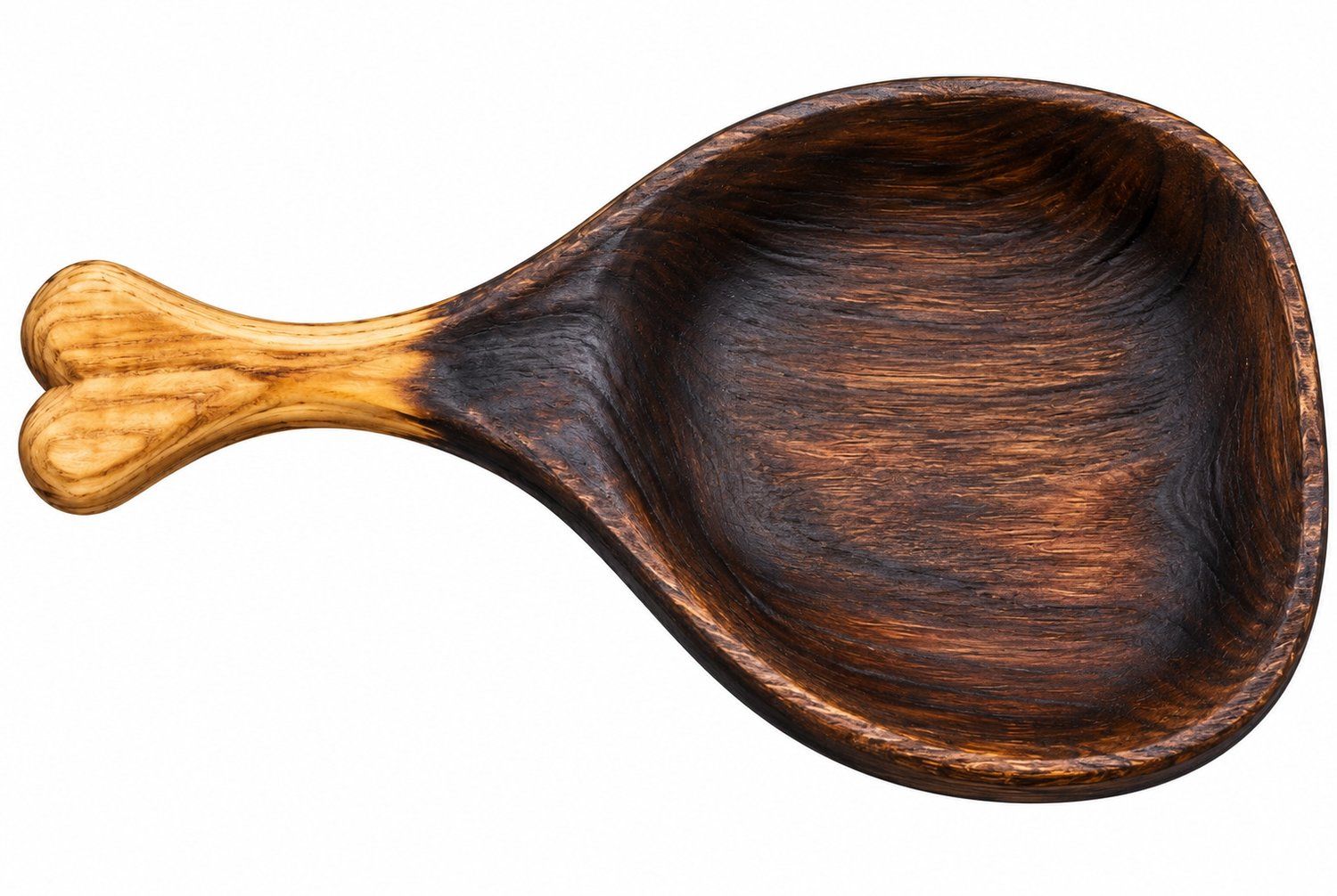 Hand Carved Wooden Scoop Serving Paddle CNC Relief STL bas-relief STL — view 12