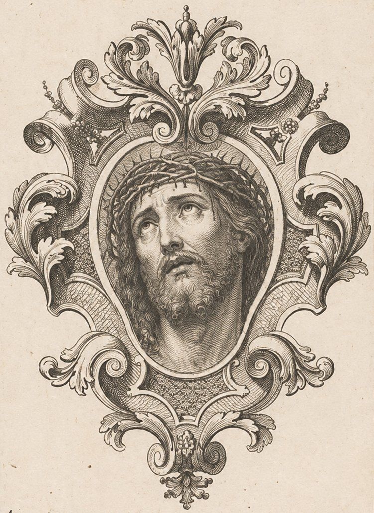 Jesus Christ Crown of Thorns Passion CNC Relief STL bas-relief STL — view 5
