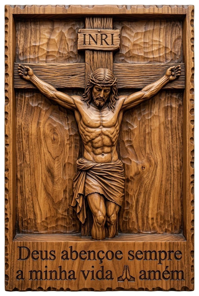 Jesus Christ Crucifixion Religious CNC Relief STL bas-relief STL — view 11