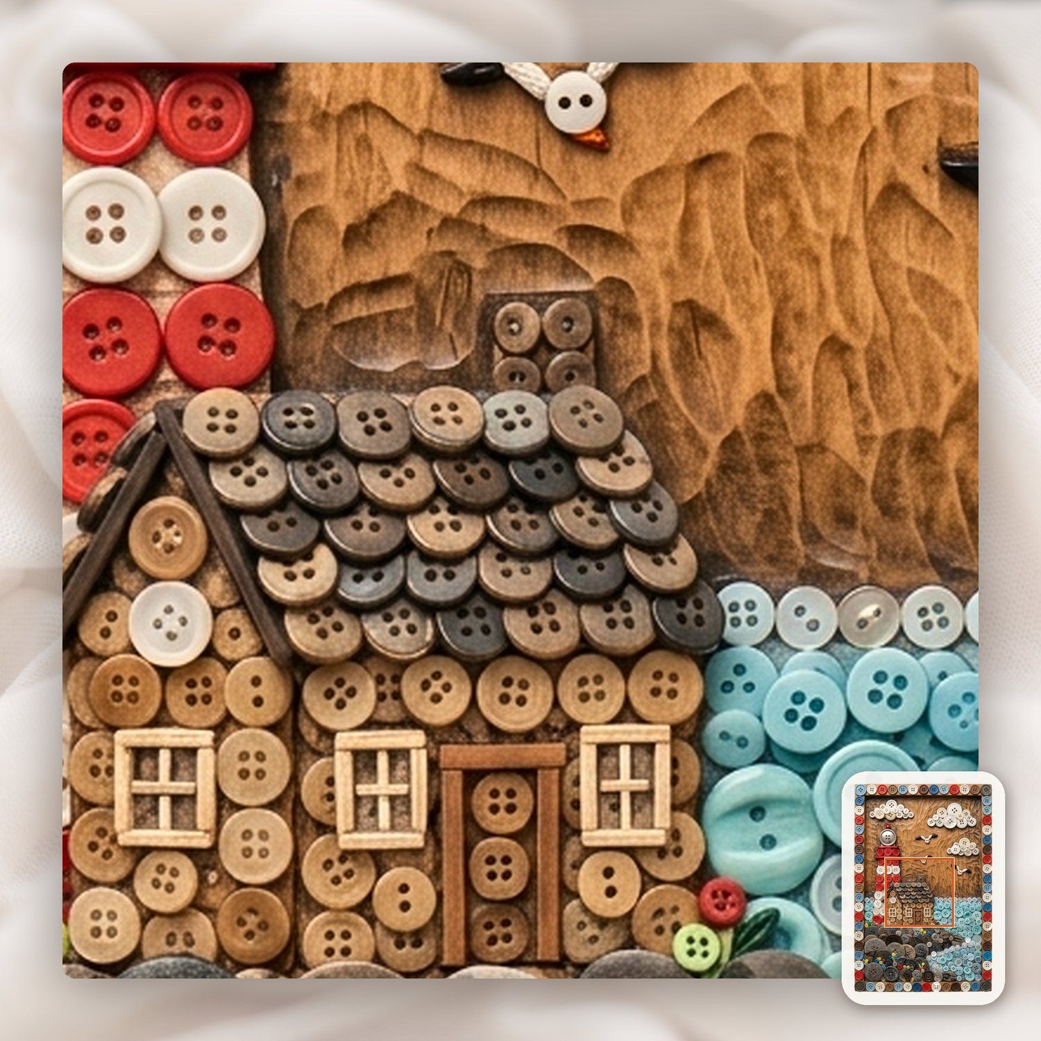Lighthouse Coastal Scene CNC Relief STL bas-relief STL — view 10