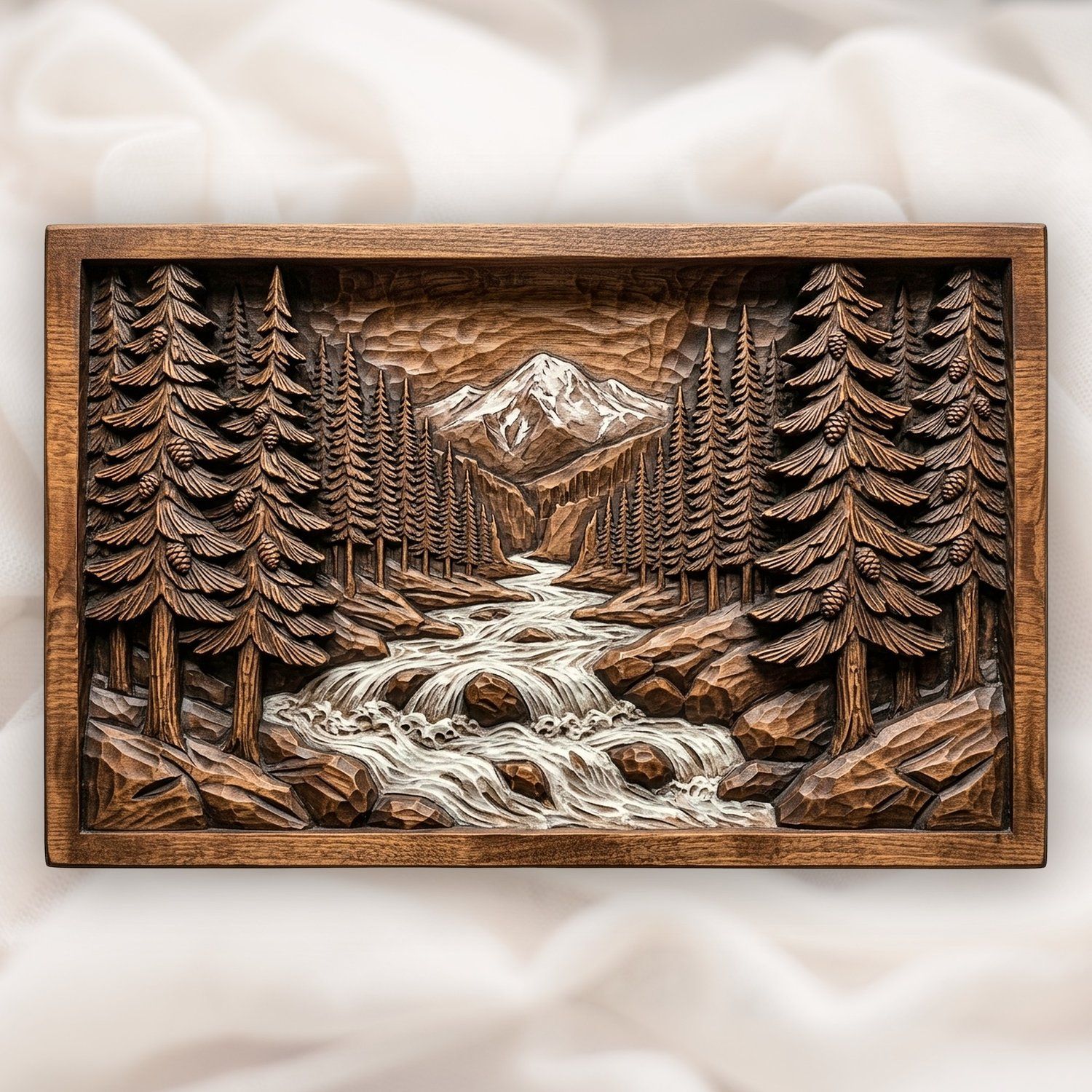 Mountain Scenery Relief Collection CNC Relief STL bas-relief STL — view 15