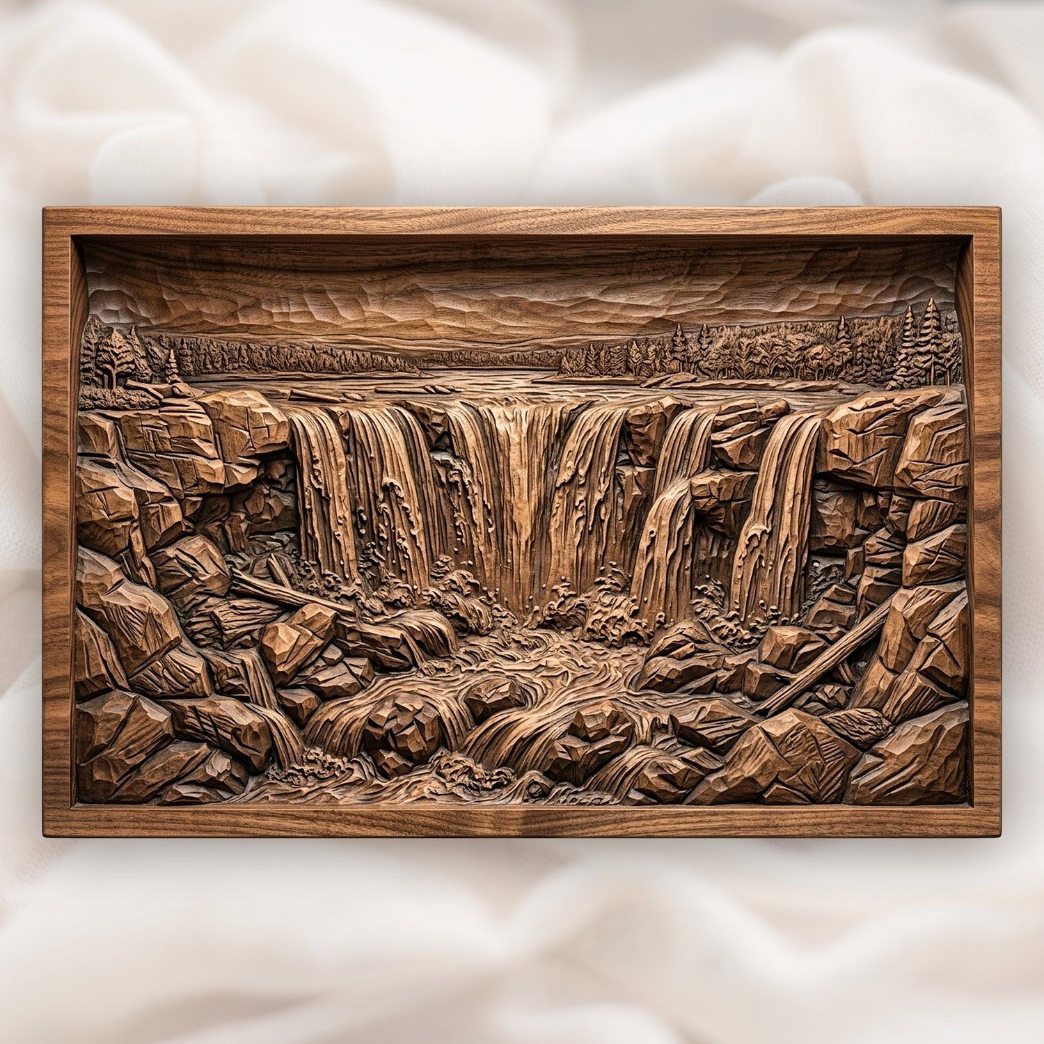 Mountain Scenery Relief Collection CNC Relief STL bas-relief STL — view 5